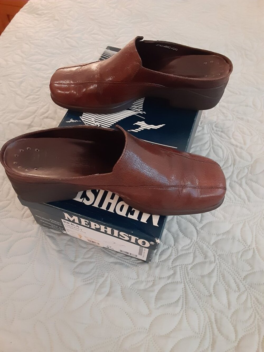 Brown Mephisto Slides 8.5